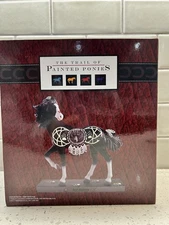 ENESCO TRAIL OF PAINTED PONIES BEAR MEDICINE Collective Figurines NEW IN BOX
