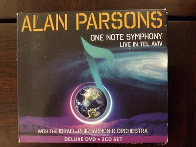 Alan Parsons One Note Symphony: Live in Tel Aviv (CD) Album with DVD