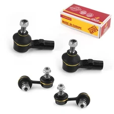 Outer Tie Rod End & Front Sway Bar Link Kit for 03-06 Mitsubishi Lancer 4 PCS