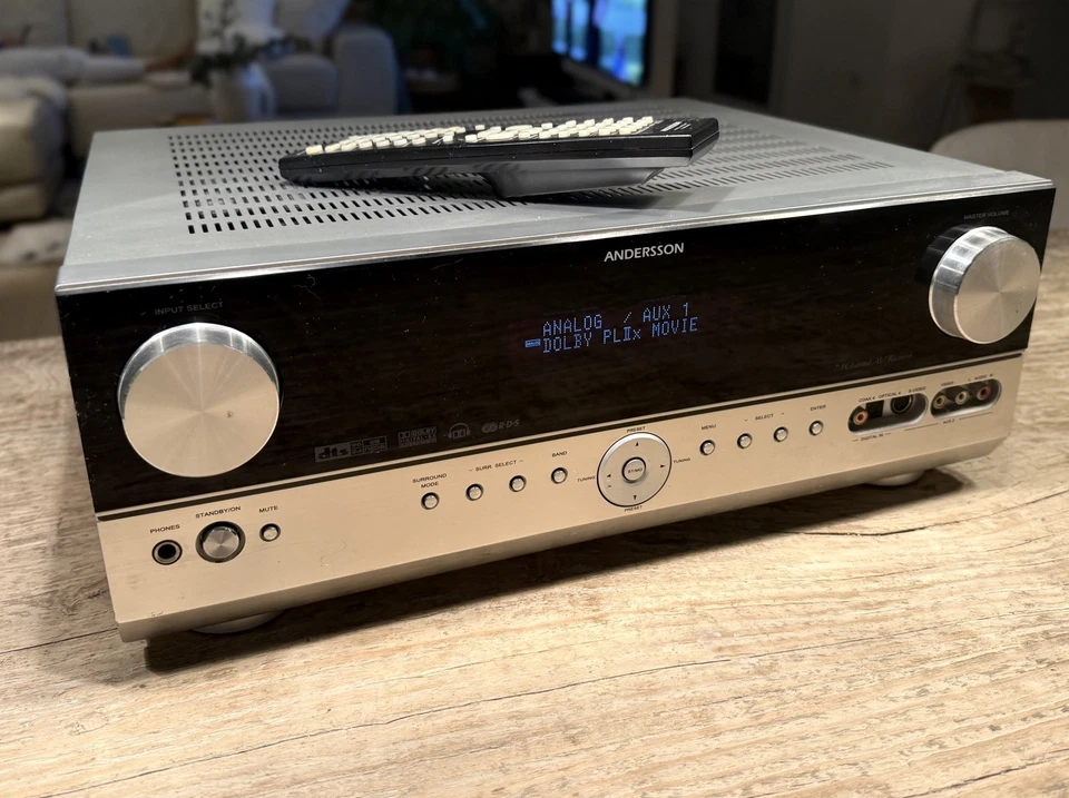 Andersson R2 AV 7.1 Receiver mit Fernbedienung - Bild 2 von 4
