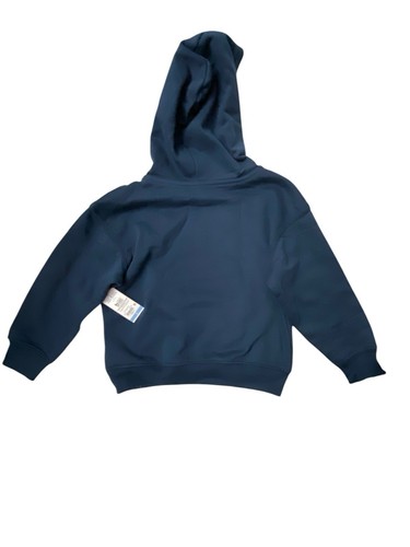 356 Kids Garanimals Hoodie Space Alien UFO Boys 5 Blue Zip Pocket Pull Over - Picture 2 of 14
