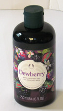 The Body Shop Dewberry Bath  Shower Gel 8.4 Fl. Oz., NEW