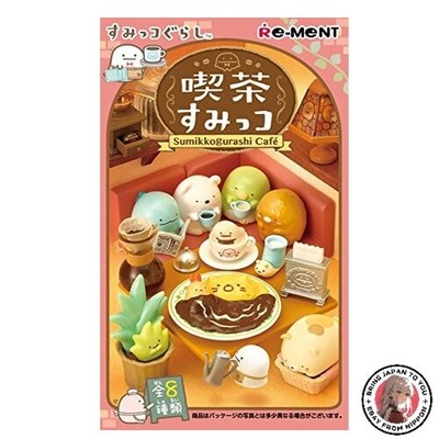 NEW Sumikkogurashi Cafe Sumikko Boxed Product 1 Box = 8 pieces 8 types in total