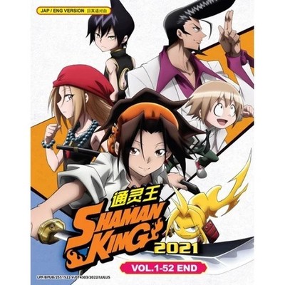 ANIME DVD : SHAMAN KING 通灵王 (2021) VOL.1-52 END ENGLISH DUB All Region