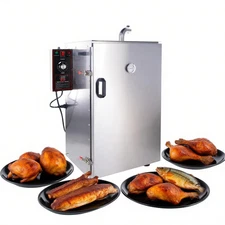 Hakka Electric Smoker Oven Outdoor 4 Racks BBQ Meat Digital Smoker Grill