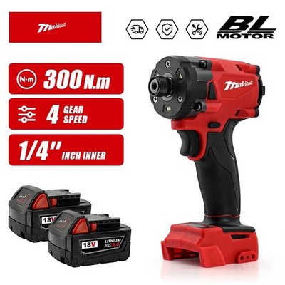 Milwaukee 18V Brushless Akku 1/2'' Schlagschrauber Elektrowerkzeug