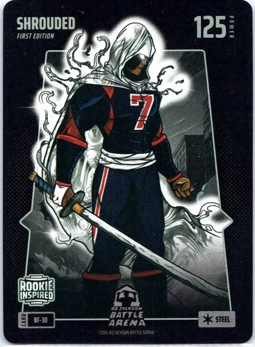 Bo Jackson Battle Arena Alpha Edition Shrouded 1st Ed. RC CJ Stroud Steel Foil