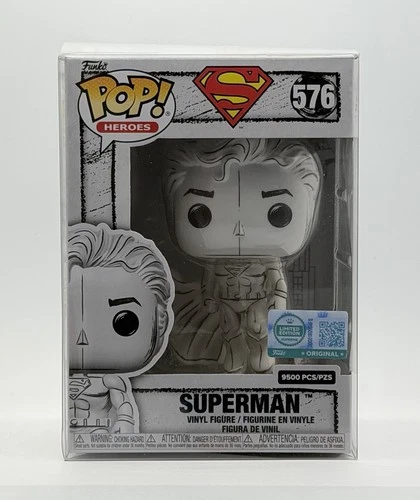 Funko Pop! Superman #576 Superman (Sketched Deco) LE 9500 - New with Protector