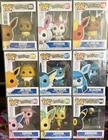 Pokemon Funko Pop! Eeveelutions Lot Of 9 Eevee, Umbreon, Sylveon, Glaceon & More