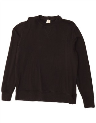Marks & Spencer Herren Sweatshirt Pullover XL Schwarz Baumwolle DB15