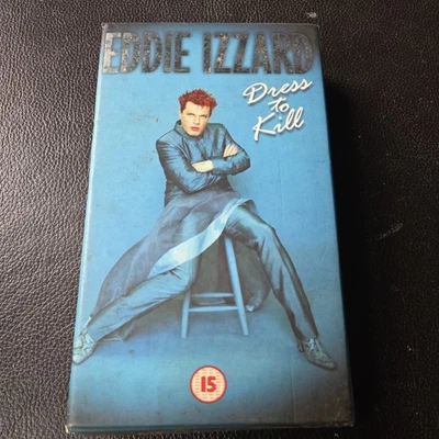 Eddie Izzard, Dress to Kill, Live on stage, 1998 VHS Tape - Image 1 of 2