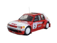 ixo 1/18 Peugeot 205 T16 #3 Ypres Rally 1985 Bernard Darniche Group B 18RMC135