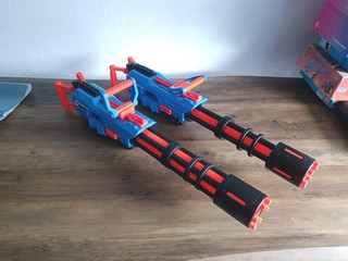 x shot insanity minigun Nerf