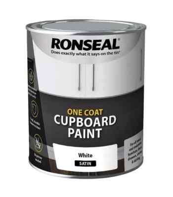 Ronseal Einschichtschrank MelaminMDF weiß seidenmatt 750 ml