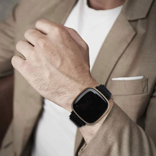 For Fitbit Versa / Versa 2 Fabric Nylon Strap Wristband Band Bracelet Sport - Picture 7 of 17
