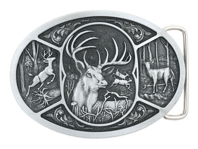 deer belt buckle