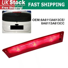 Red Rear High Level 3rd Brake Light For Ford Fiesta MK7 Focus MK3 8A6113A613CE