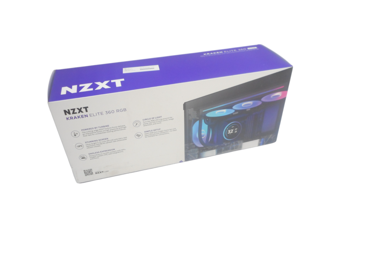 New NZXT Kraken Elite 360 RGB Liquid Cooler RL-KR36E-B2 | eBay
