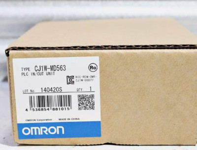 CJ1W-MD563 1PCS New OMRON PLC Module  CJ1W-MD563