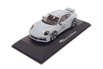 Spark 1:43 Porsche 911 Sport Classic (992) in Sport Grey Met