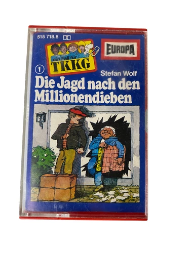 Ein Fall für TKKG 1 Jagd nach den Millionendieben Kassette Europa Stefan Wolf - Bild 1 von 5 Ein Fall für TKKG 1 Jagd nach den Millionendieben Kassette Europa Stefan Wolf - Bild 1 von 5