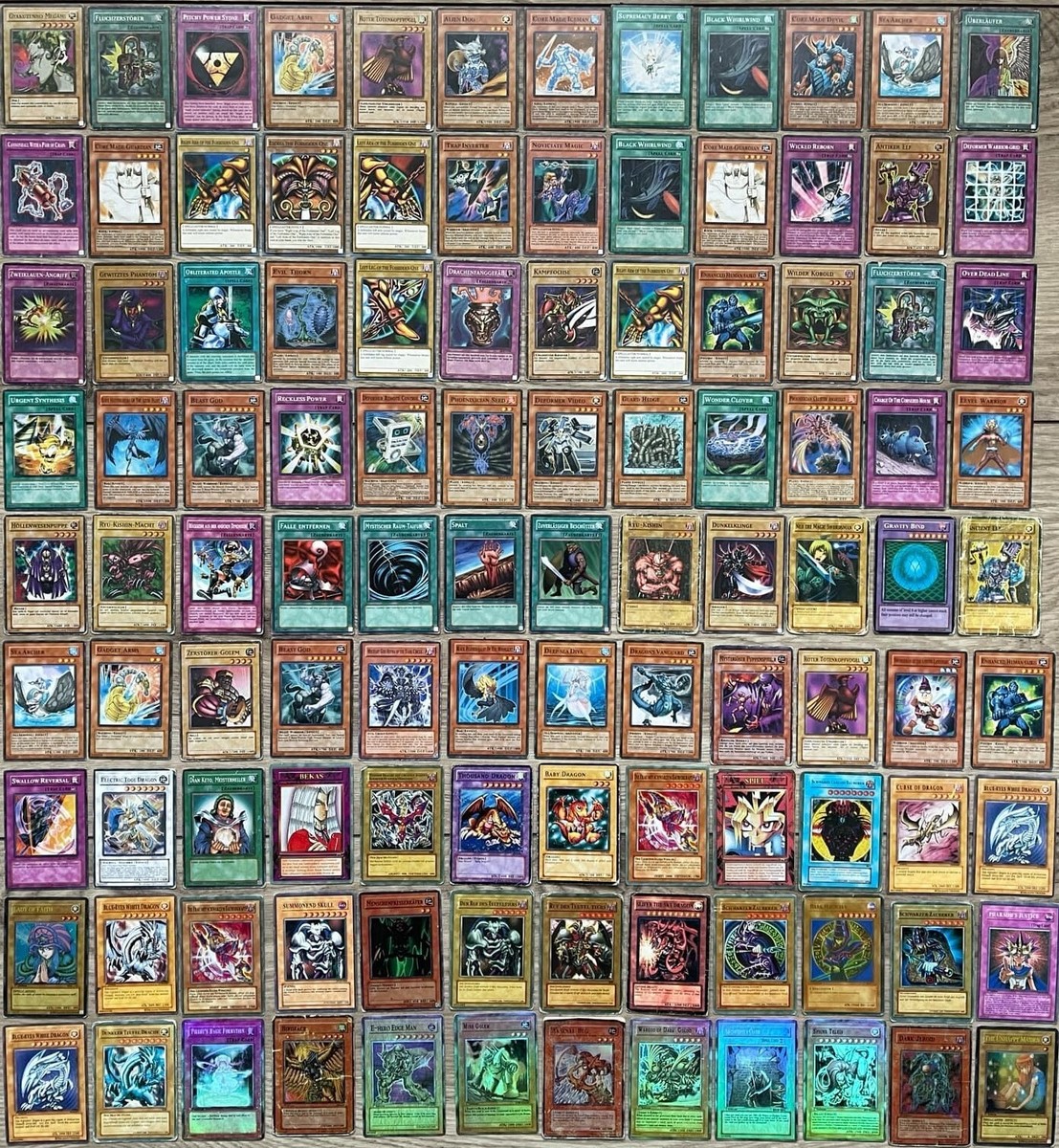 Yu-Gi-Oh! Vintage, Old Mega Huge Mixed Cards lot, Total of +1561 cards!
