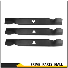 Lawn Mower Blades for Sears/Craftsman 50" Cut 137380 Set of 3