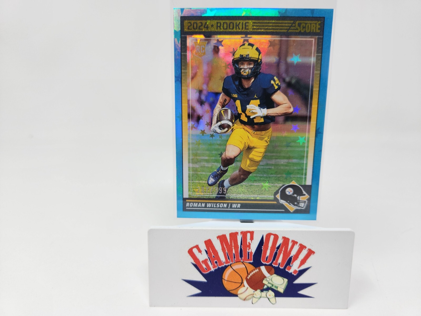 2024 Panini Score #360 Roman Wilson Blue Stars Rookie RC #ed /399