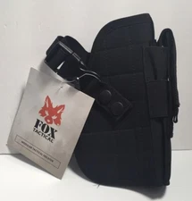 FOX TACTICAL MODULAR TACTICAL HOLSTER LARGE FRAME PISTOL BLACK NWT