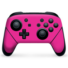 Nintendo Switch Pro Controller Skin Decal Vinyl Wrap - Hot Pink