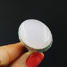 Women's Oval Cut Rose Quartz Ring 925 Sterling Silver Proposal Ring