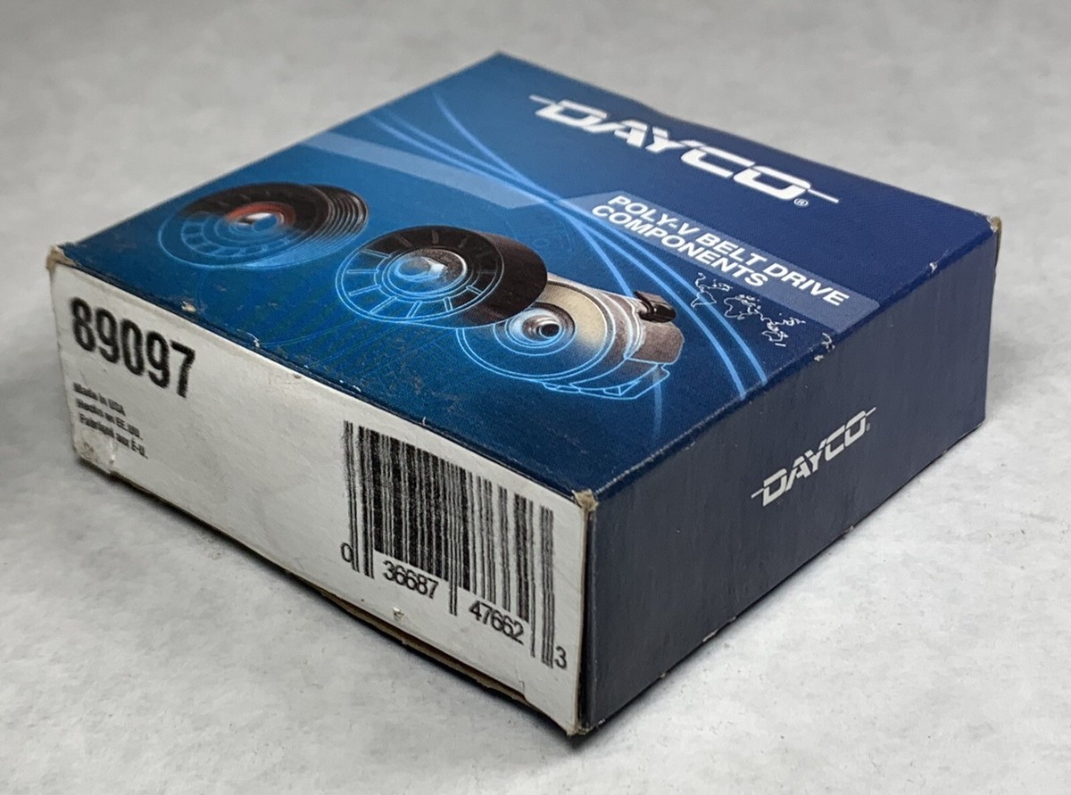 NEW Dayco 89097 Idler Pulley Poly-V Belt Drive Components NEW Dayco 89097 Idler Pulley Poly-V Belt Drive Components
