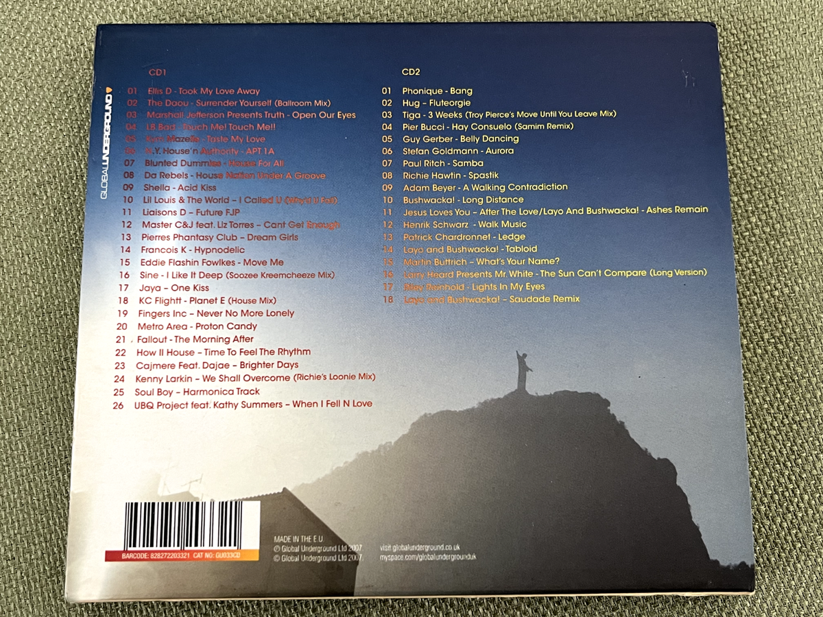 Global Underground: Rio de Janeiro [Limited] by Layo