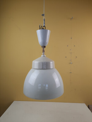 große Deckenlampe Kandem (?) Badlampe Küchenlampe Bauhaus Lindner Porzellan Bad