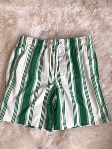 vertical striped swim trunks