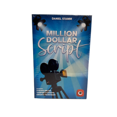 Competitive Party Game Million Dollar Script Ages 14+ 3-10 Players 45-min