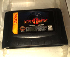 1994 Sega 32X Mortal Kombat II Authentic Cartridge *ONLY* Tested Working