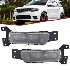 Right & Left Bumper LED Fog Light Driving Lamp For 2017-2022 Jeep Grand Cherokee