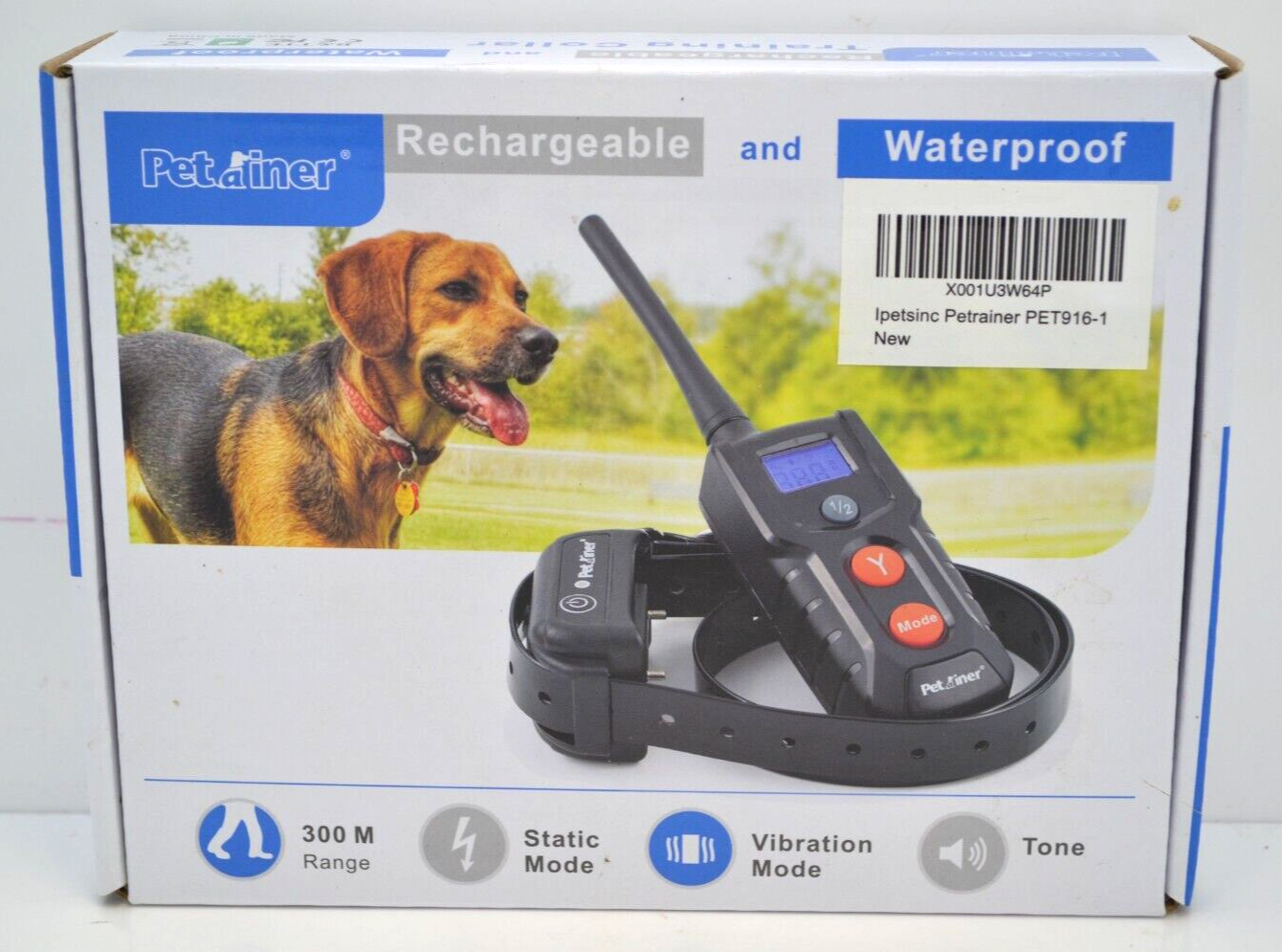 Pet Trainer Shock Collar Ipetsinc Petrainer PET9161 NEW IN BOX eBay