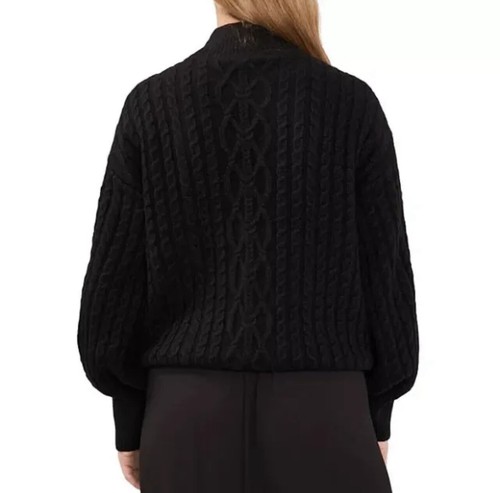 Suéter Vince Camuto para mujer XS negro rico venta al por menor $69 - Imagen 2 de 13