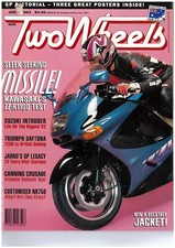 TWO WHEELS motorcycle magazine June 1993 Kawasaki ZZ-R1100 Suzuki VS1400 Intrude