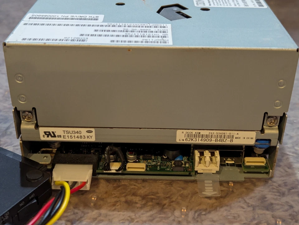 IBM LTO Ultrium3 Tape Drive P/N 24R2126 - Image 3 of 4