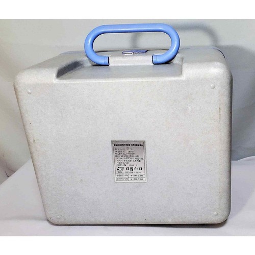 Vintage 1995 Green Picnic Hard Cased Picnic Box Containers Plates Utensils - Picture 7 of 7