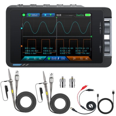 FNIRSI DS215H Advanced Version Handheld 50MHz 2-Channel Oscilloscope