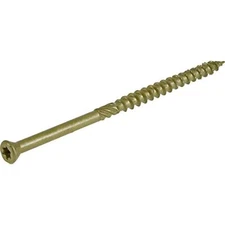Power Pro 48633 Trim Screws, #8 x 3", All Purpose Wood, Deck, Composite, and
