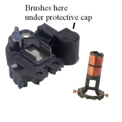 Voltage Regulator with Brushes Slipring for BMW with Valeo TG17C015