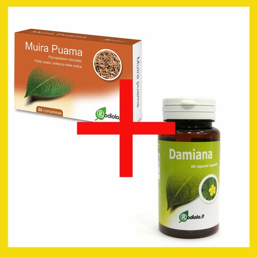 Muira puama 60 compresse damiana 60 capsule Vigore sessuale? funziona