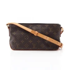 LOUIS VUITTON Trotteur Crossbody Shoulder Bag M51240 Monogram Canvas Used LV