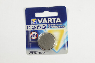 Varta CR2450 3v Lithium Battery **Exp. 2025**