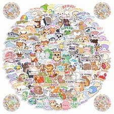 200 Pieces Animal Reward Stickers - Cute for Kids, Teachers' Praise  Encouragem
